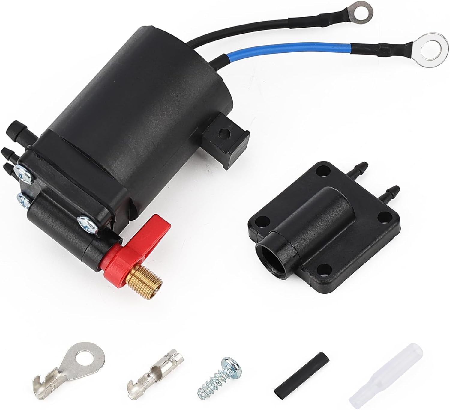 5007356 Fuel Primer Choke Solenoid for OMC Johnson Evinrude Replace# 5007356 5828665 397909 (5007356, 1PCS)