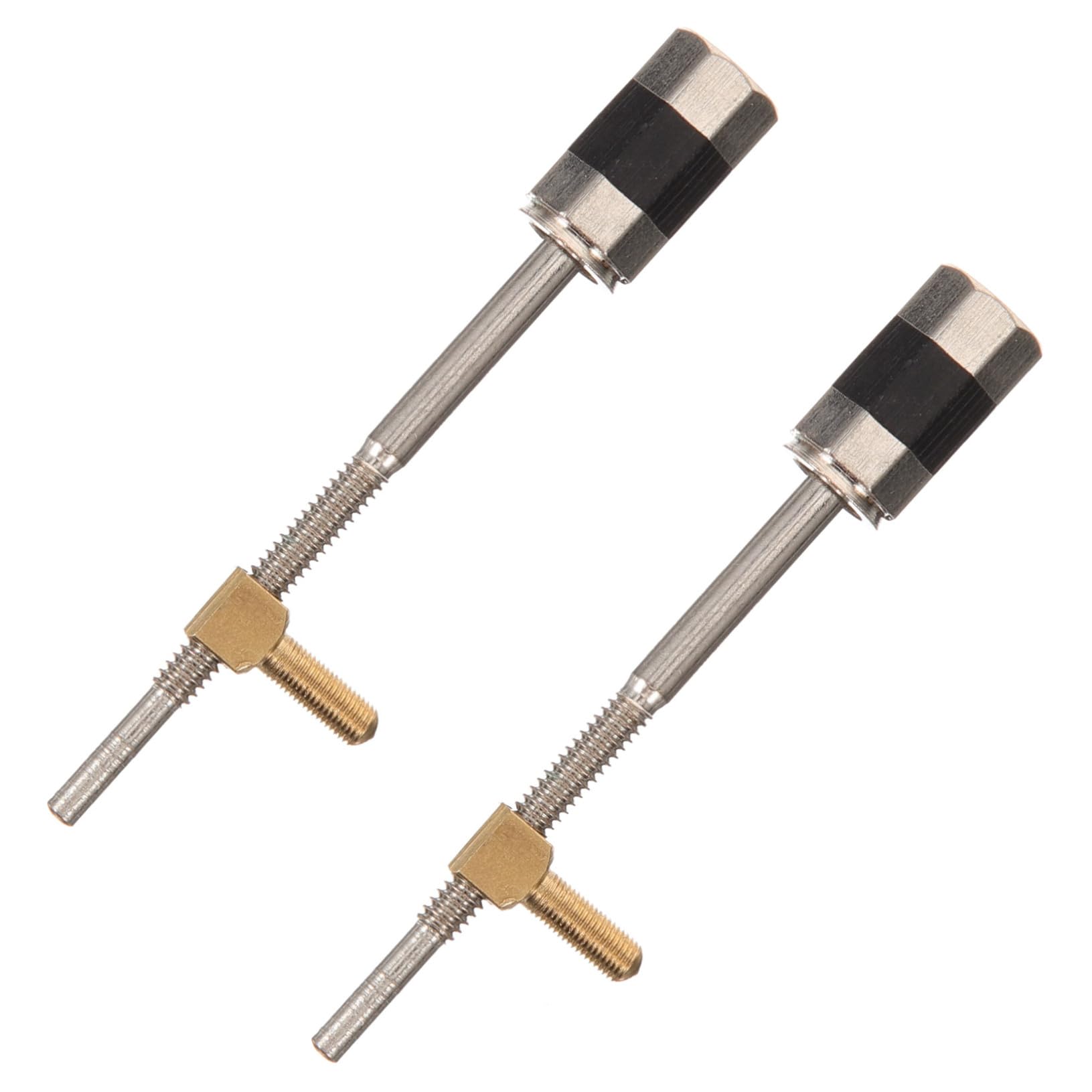 JOINPAYA 2pcs Violin Bow Screw Durable Metal Frog Screw for Violin Bow Repair Lightweight Instrument Parts for Easy and Maintenance