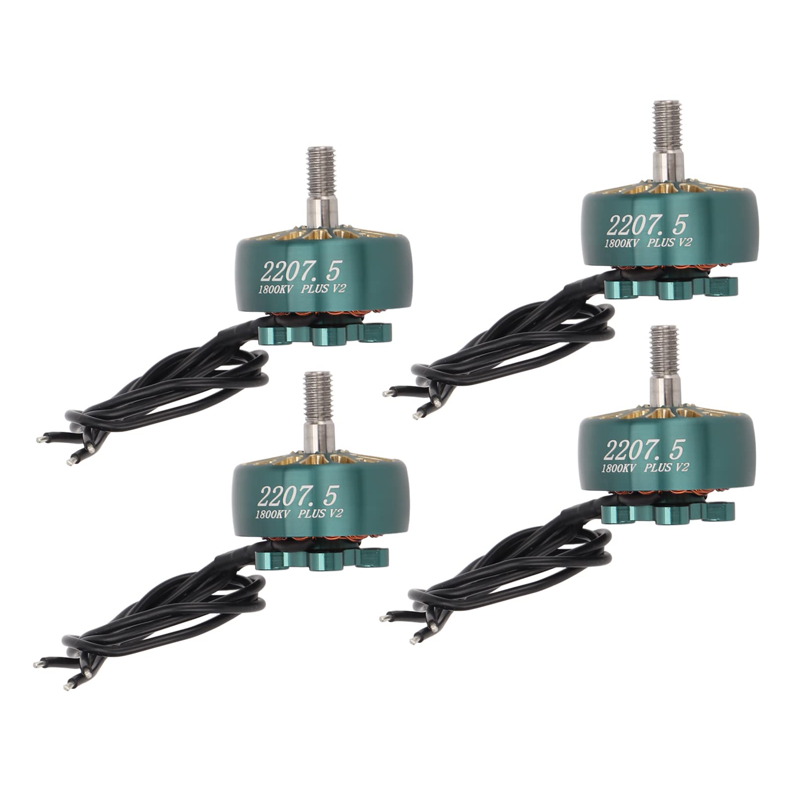 Yinhing 2207.5 Bezszczotkowy Silnik ESC Combo do 5-6-calowych Dronów Wyścigowych Silniki UAV o Dużej Prędkości 2550KV z obsługą BLHeli S 4x Silniki + 4x ESC + Akcesoria (1800KV)