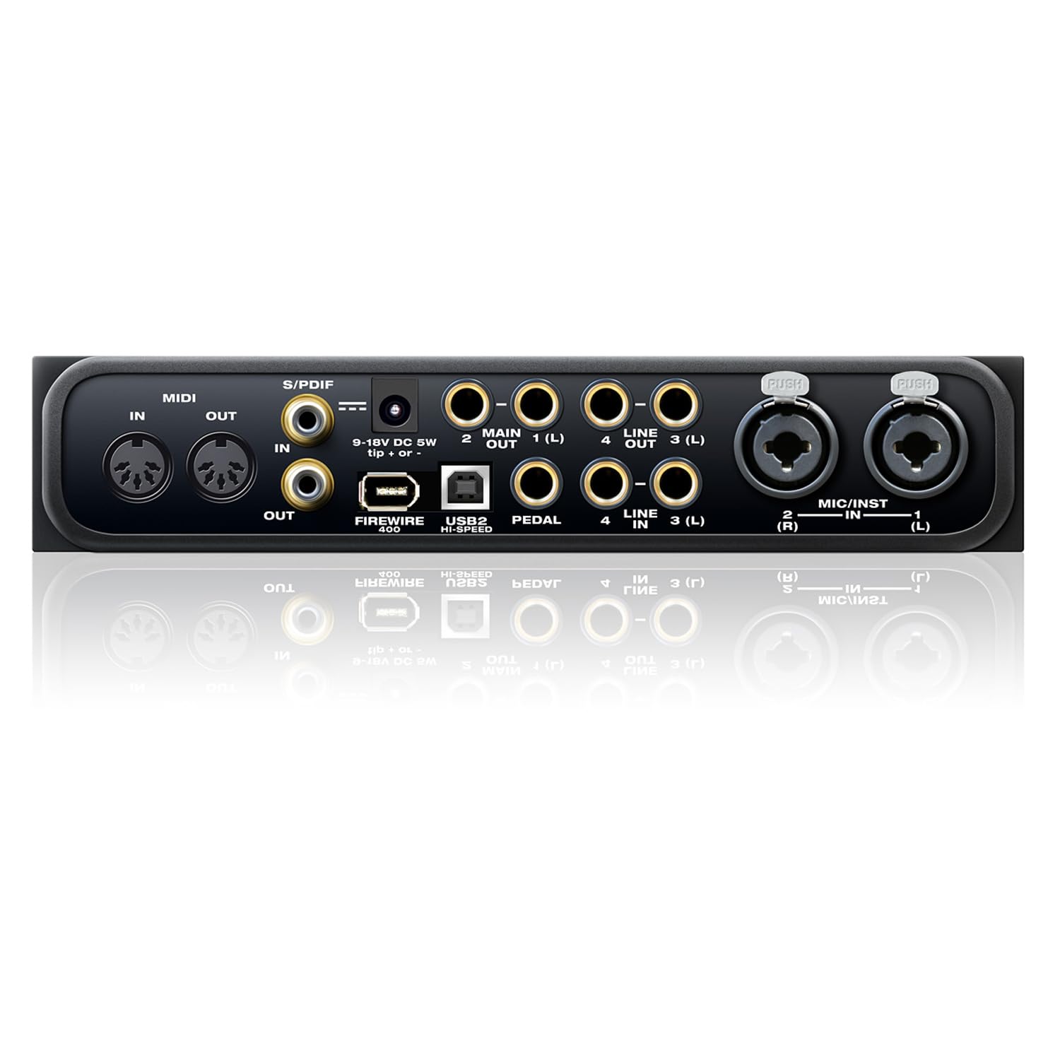 Motu Audio Express Hybrid 6 x 6 canali interfaccia audio Firewire USB standalone con cavo keepdrum XLR