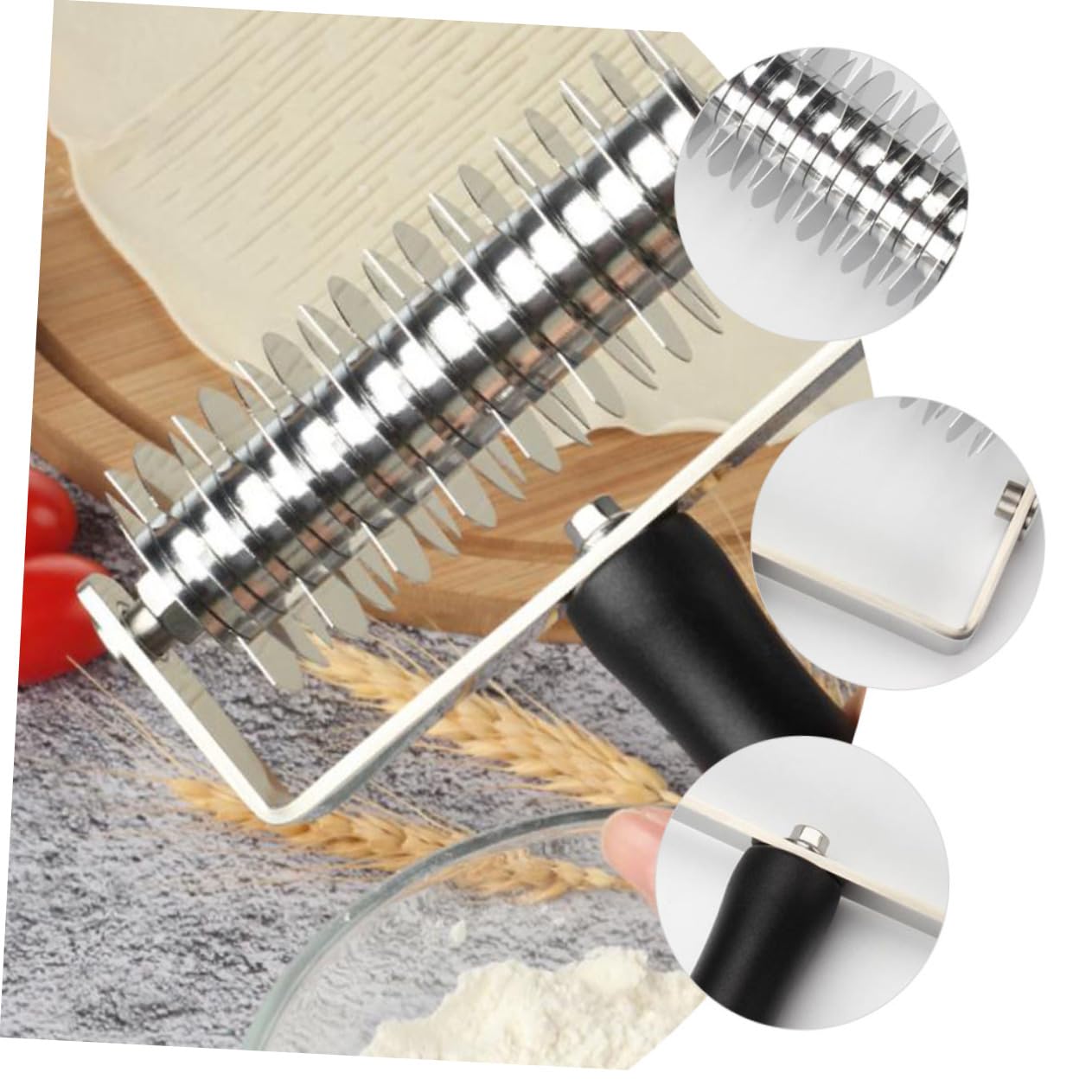MAGICLULU 1 Emporte-pièce En Treillis Pour Pâtisserie Outil De Roulage Outil De Cuisson Multifonctionnel