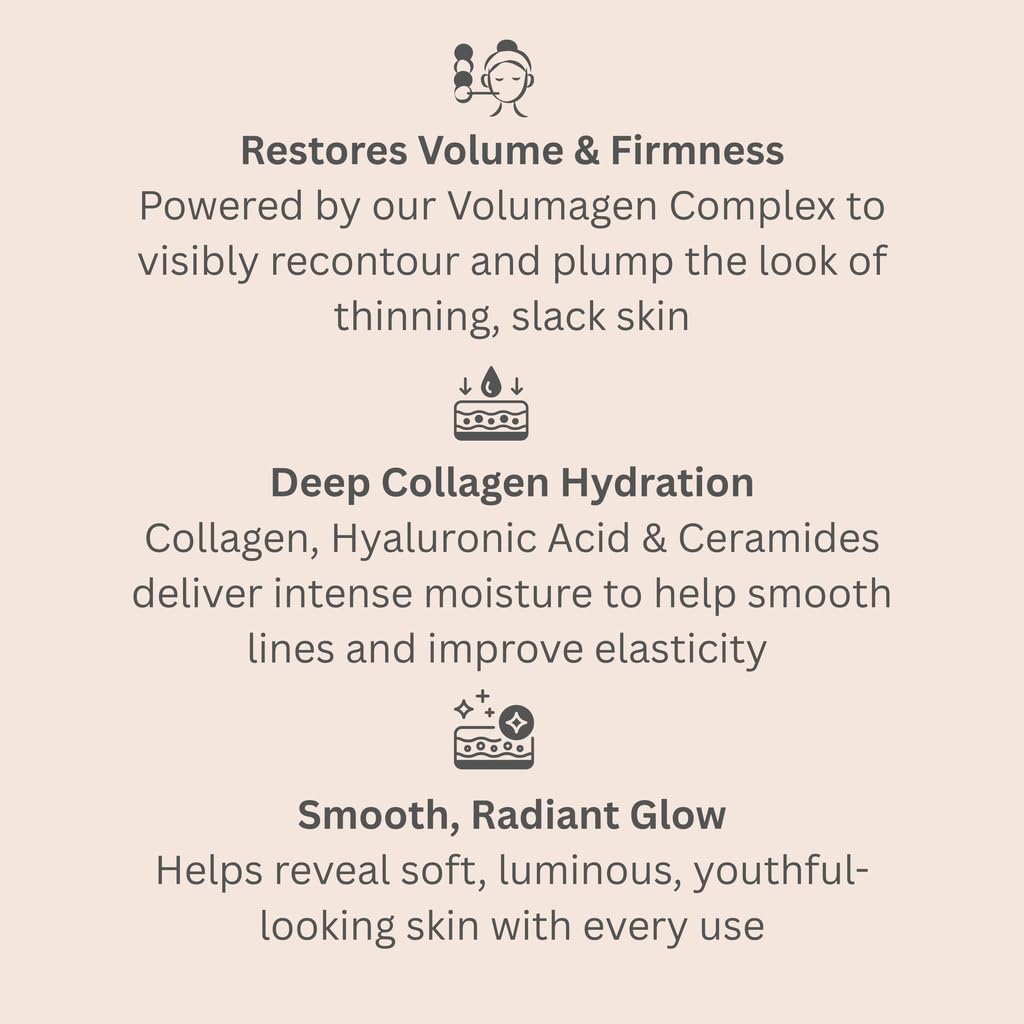 Consult Beaute Volumagen TRIO Skin Care For Plumper & Smoother Skin - Collagen, Hyaluronic Acid and Ceramides - Doctor Formulated for Face, Neck and Eyes - Boost Moisture for Glowing Complexion - Image 6