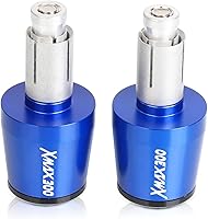 Vista 10 de Tapas de manillar de motocicleta para motocicleta, tapones antivibración, para Yamaha Xmax 300 XMAX300 2017 2018 2019 2020 2021 2022