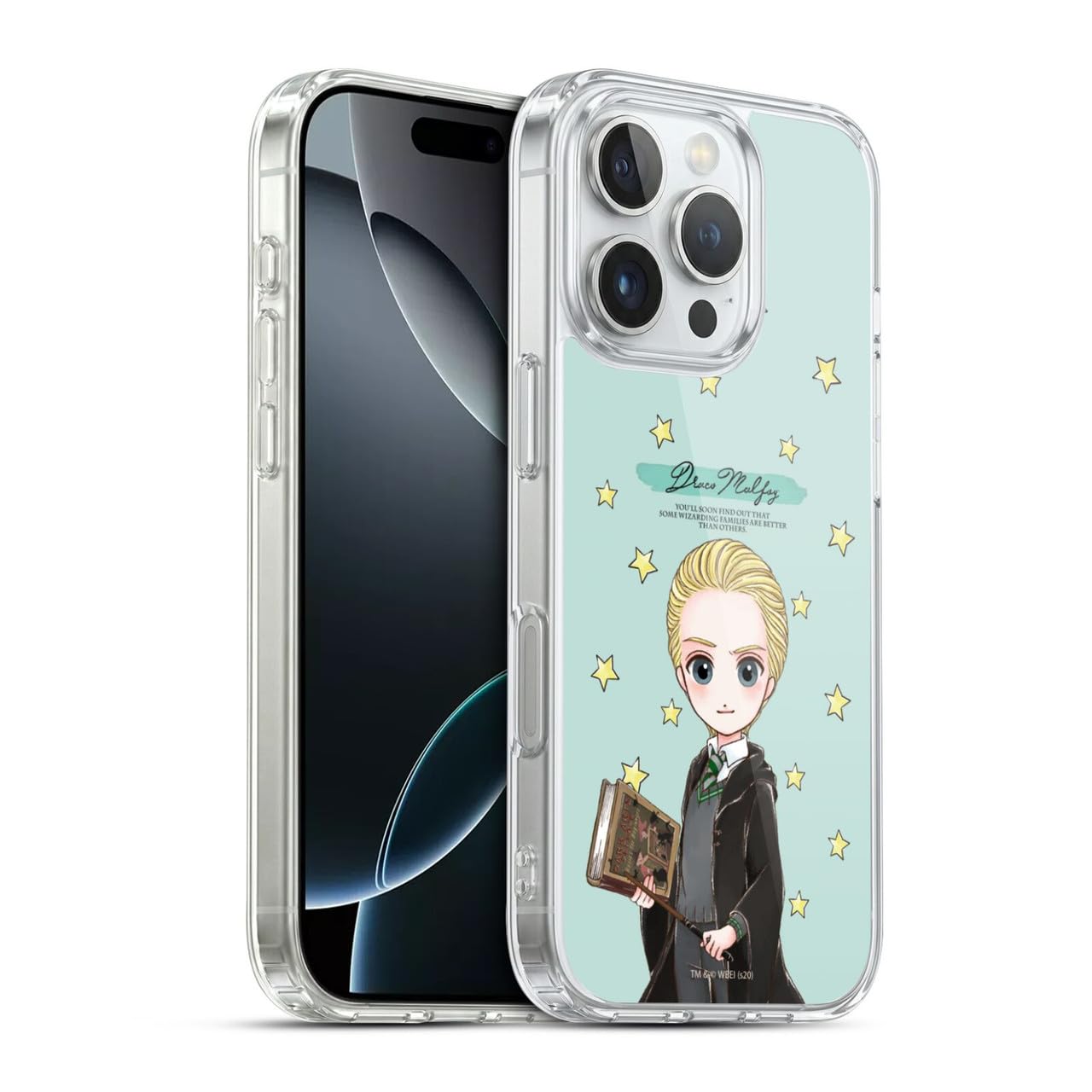 Head Case Designs Licenciado Oficialmente Harry Potter Patrón Luna Reliquias de la Muerte XXXVII Caso Funda de Gel Suave Compatible con Apple iPhone 12 / iPhone 12 Pro — view 213
