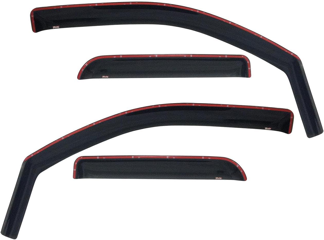 Westin 72-35403 in-Channel Wind Deflector 4pc fits 2009-2018 Ram 1500 2019-2024 Ram 1500 Classic 2010-2025 Ram 2500 3500 Quad Cab