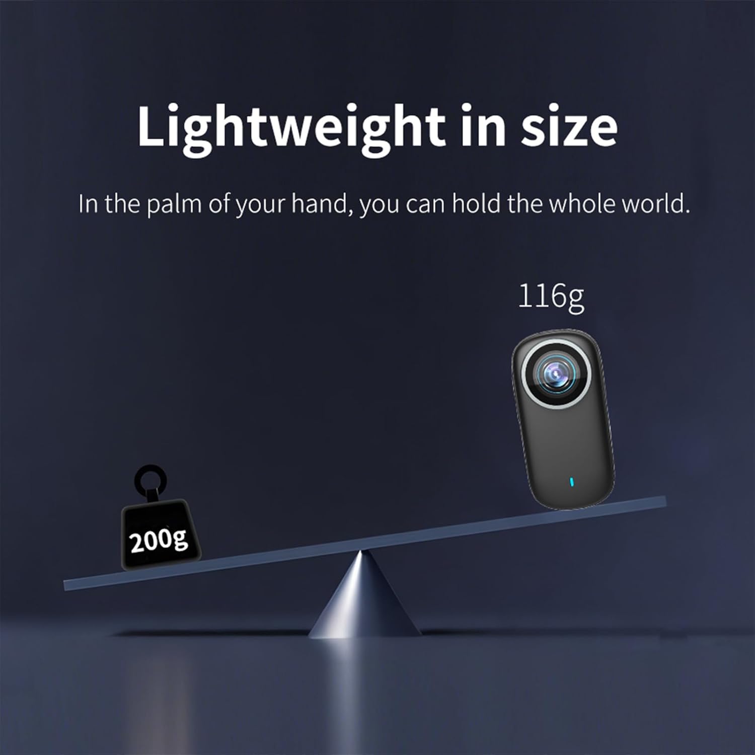 4k HD Mini Thumb Action Camera, Ultra Wide Angle Waterproof Wearable, Small Pro Capture Camera, with Night Vision, Audio & Video Recording, Used for Recording Skiing, Cycling and Hiking (White 128G)