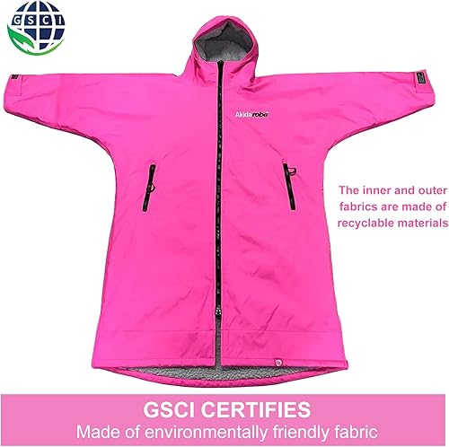 Miniatura 3 de Akida - Bata de gran tamaño para cambiarnatación, poncho de surf impermeable, abrigo cálido, toalla cambiadora de traje de neopreno de secado rápido.