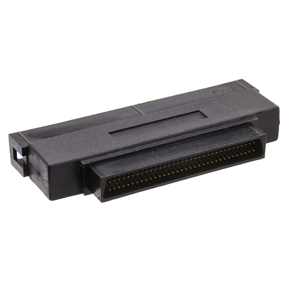 Monoprice 100077 SCSI (HPDB) 68 Male to IDC 50 Male Adapter (100077) (2 Pack)
