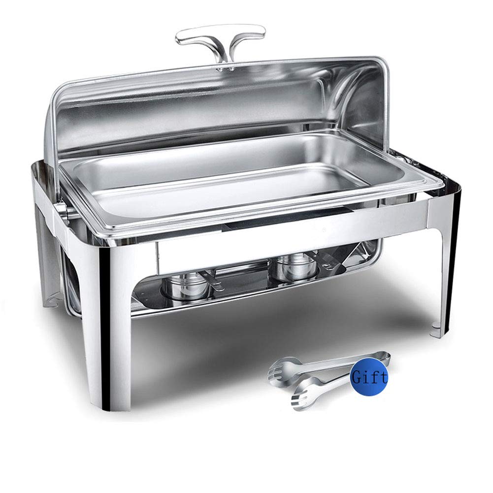 RSHJDStainless Steel Chafing Dish, Chafer Chafing Dish Catering Warmer Buffet Set Different, Weddings Parties Banquets Catering Events