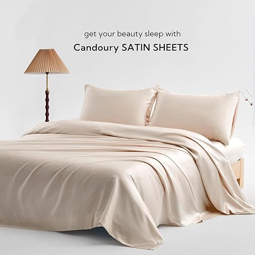 Miniatura 7 de Candoury - Sábanas de satín