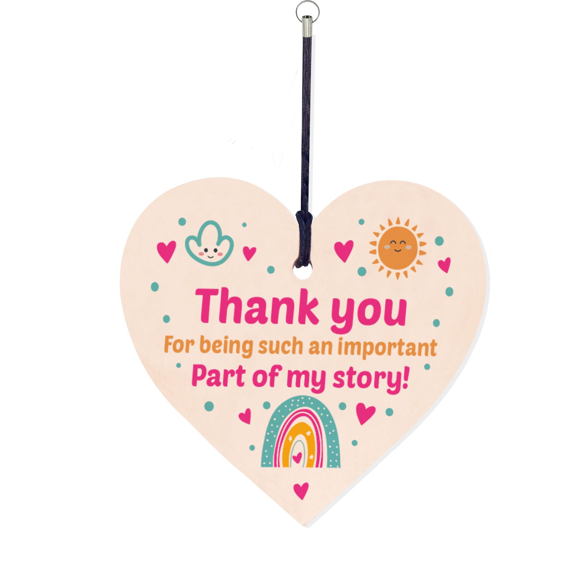 RED OCEAN Special Thank You Keyring For Teacher Nursery Teacher Leaving School Nursery Gift Keepsake