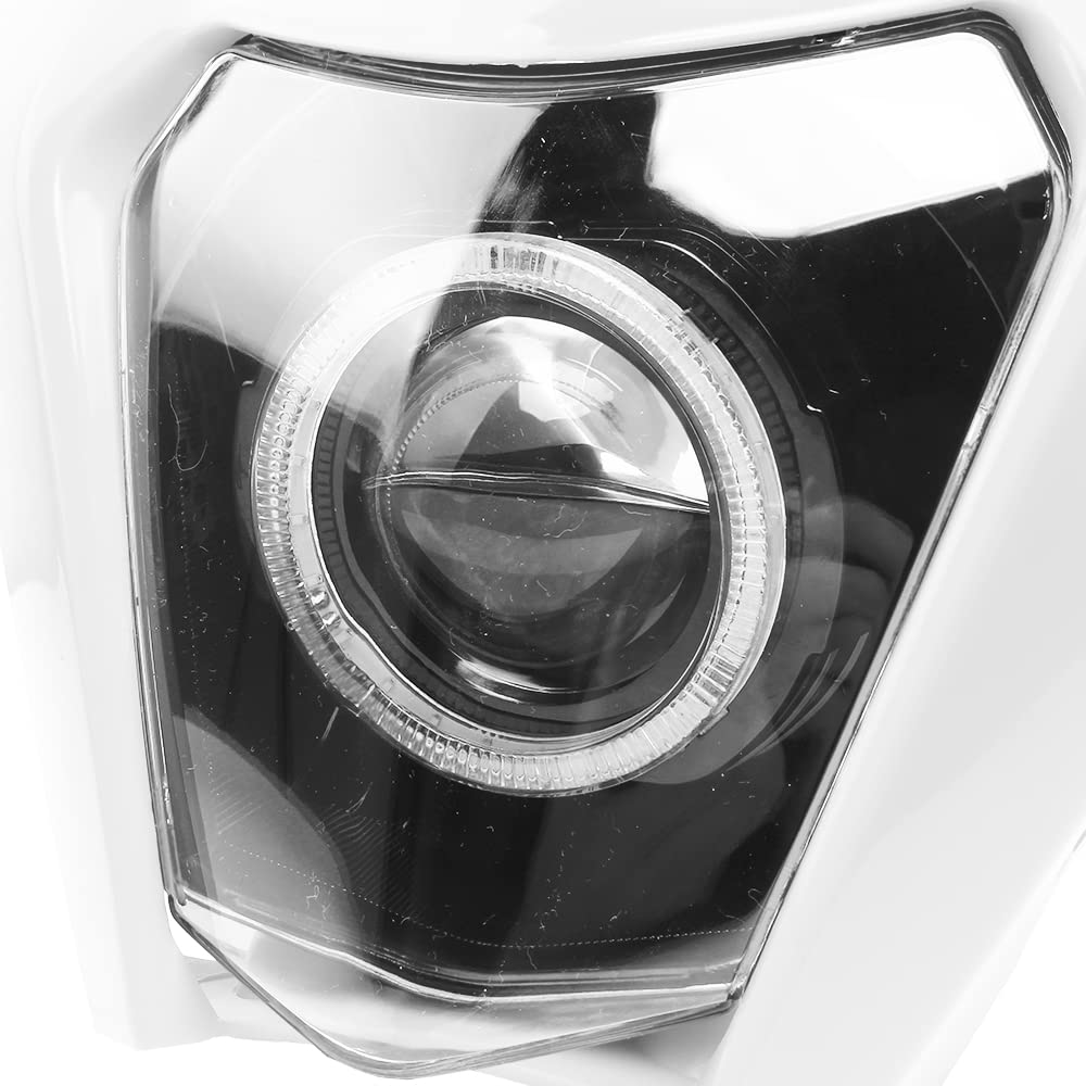 Reflektor motocyklowy LED Enduro płyta części okrągły knot