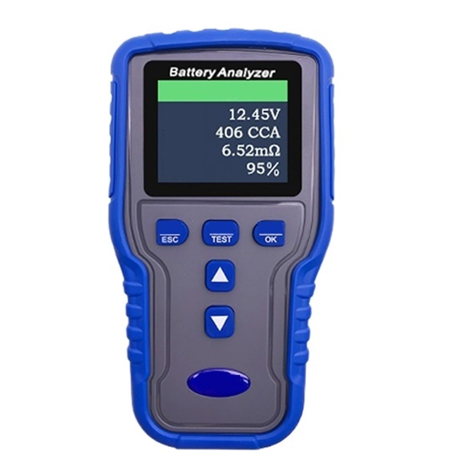 Tester Akumulatora Samochodowego Tester Akumulatora Tester Rezystancji Wewnętrznej Profesjonalne Narzędzie Diagnostyczne(TM2020A(12V/24V) color screen)