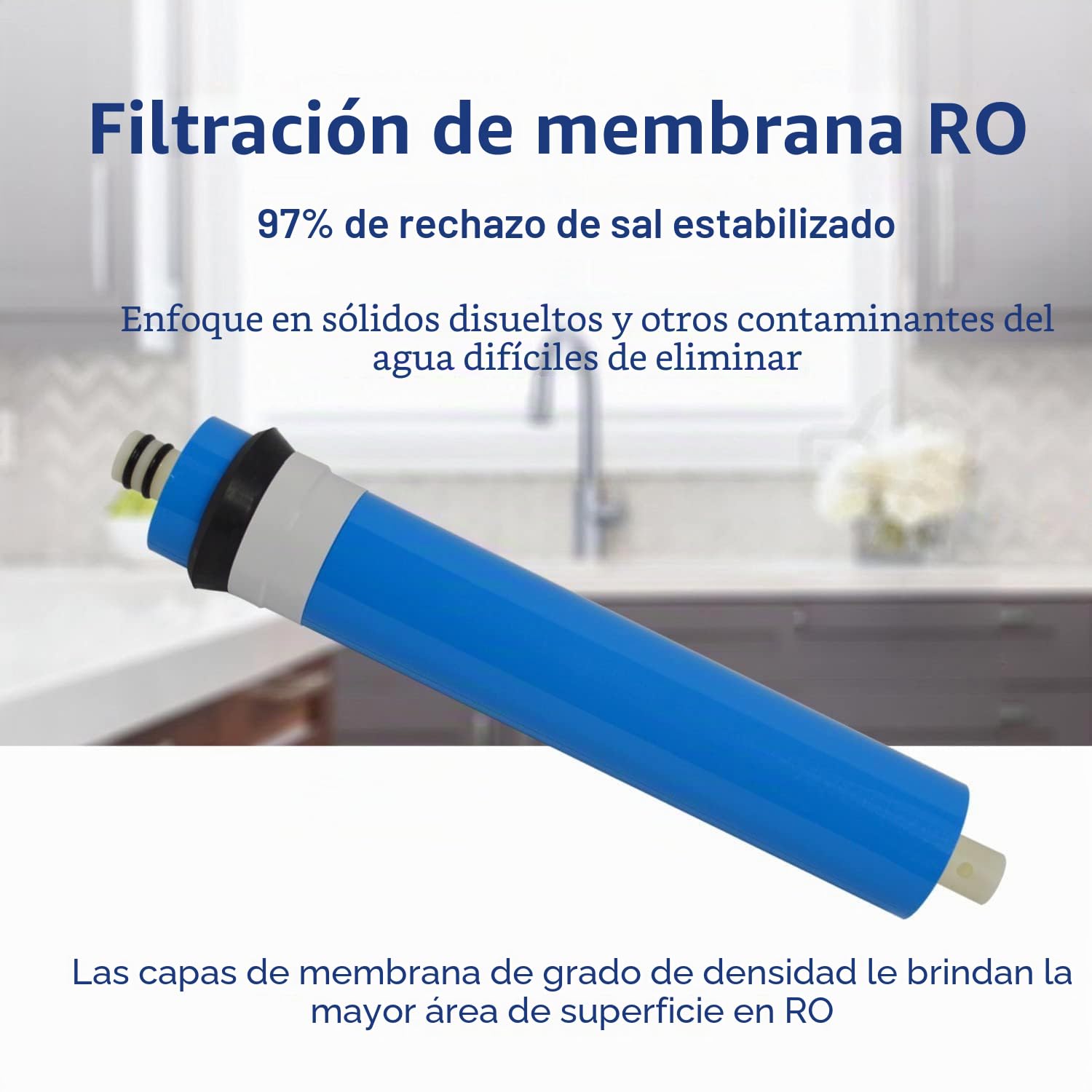 Juego de filtros de repuesto con membrana para sistema de ósmosis inversa Culligan AC-30