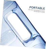 Vista 3 de VOSAREA Contenedor de agua portátil con asa para el coche, camping, suministros de transporte al aire libre