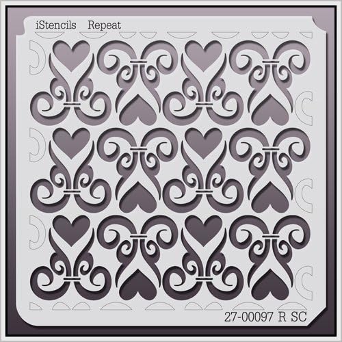 Repeat Wall Stencil 27-00097 R SC 24 X 24”