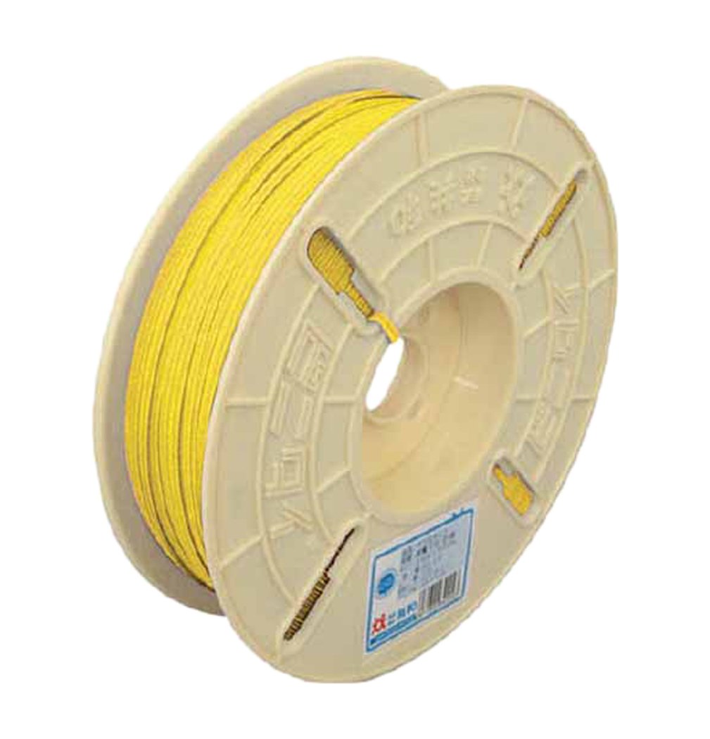 Amazon | ビニタイ ポリエチレン リｰル巻 4mm×500M 黄 QCP-500-2