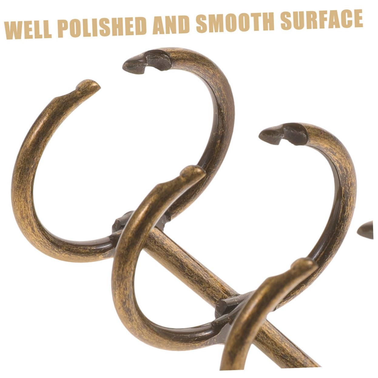 Lurrose 50pezzi Metallici Per Raccoglitori Clip Per Documenti e Album Per Scolastico e Resistenti