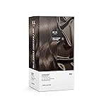 IGK Permanent Hair Dye Color Kit | 6N But First Coffee - Light Natural Brown | 100% Gray Color Coverage + Strengthen + Shine | Ammonia Free