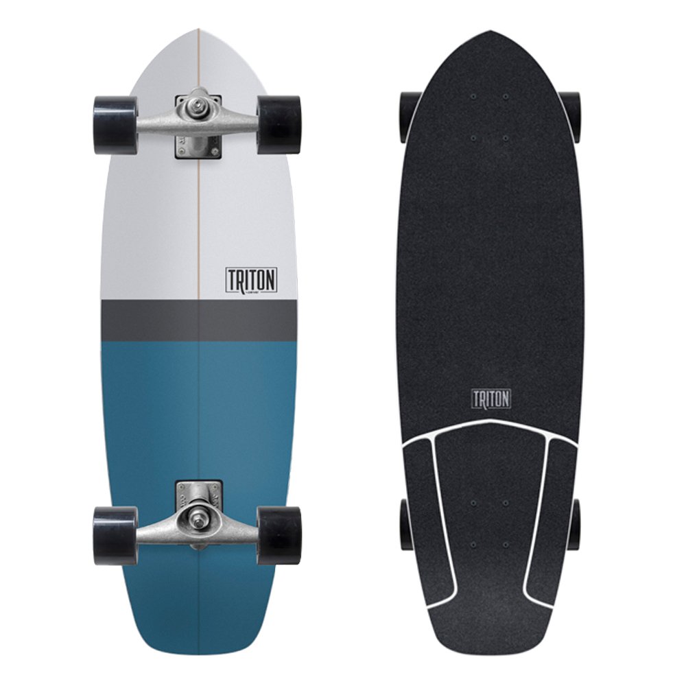 Triton By Carver Blue Horizon 31 Truck C5 Raw Surfskate