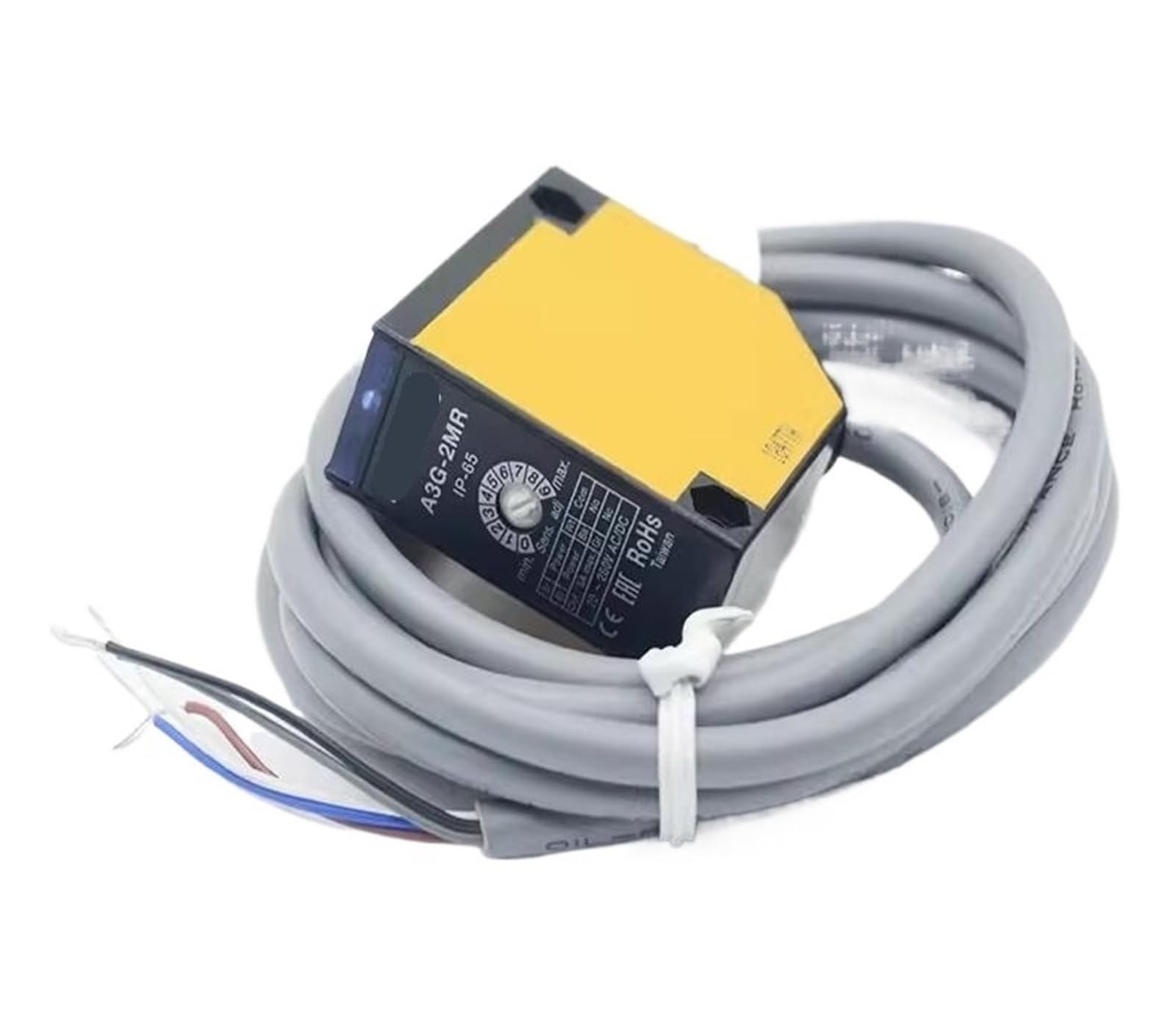 Capteur photo électrique A3G-2MR+Mr-1 pour automatisme de portail et convoyage