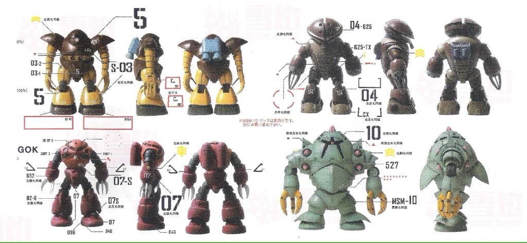 Amazon | 〔1/144スケール HG/RG〕ジオン軍水陸両用MS（ズゴック