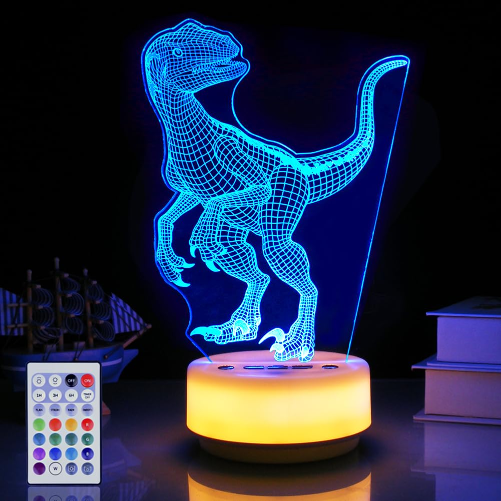 God-Zilla Night Light King-of-Monsters Lamp Toys 14 Color LED Decor Light,Romote Control&Entity Keys, Birthday, Christmas Gifts for Boys & Children(New Generation)