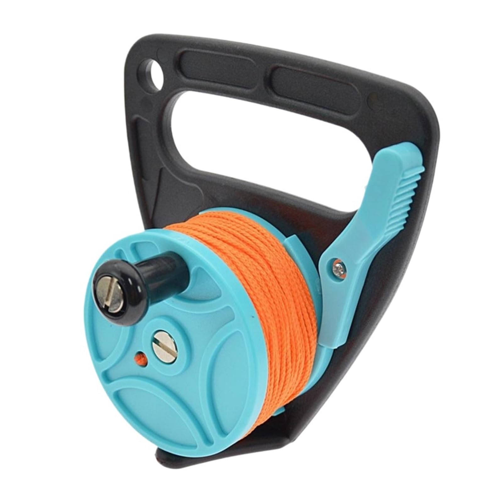 Dive Finger Reel, Lightweight Diving Line Reel Spool 46m Multicolor Cave Wreck Diving(Light Blue)