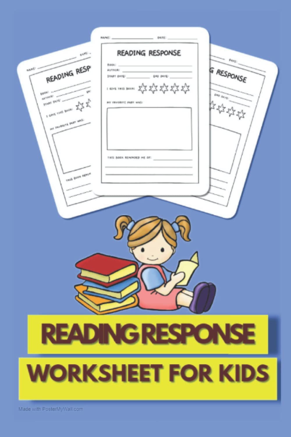 READING RESPONSE WORKSHEET FOR KIDS: READING ACTIVITY FOR KIDS