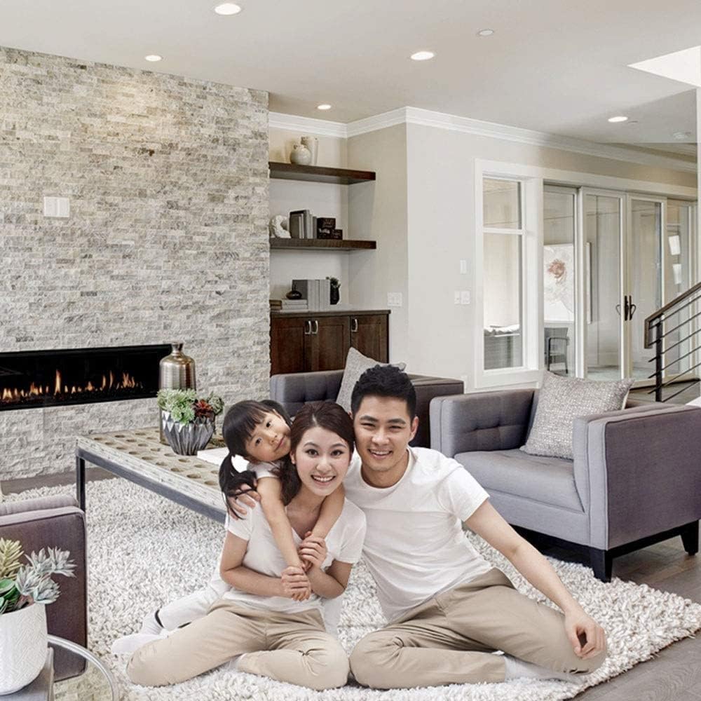 Spotlight，Led Recessed Ceiling Light 3000K/4000K/6000K Lights Alumidecorative Downlights for Living Room Bedroom Kitchen 120°Ac 110V-240V 3W Outdoor Lights/Warm Light