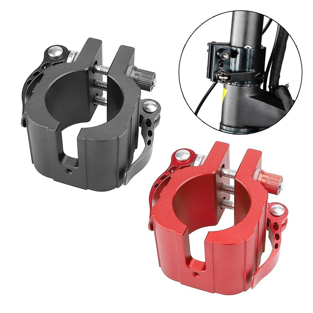Collier de serrage robuste en alliage d'aluminium pour scooters Dualtron 8X, 11X et Thunder, tige de verrouillage pliable pour réduire les oscillations et prolonger la durée de vie des boulons