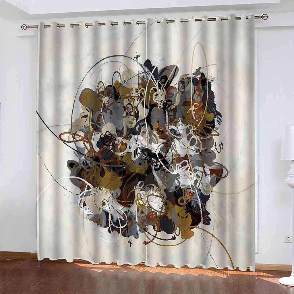 Rideaux oeillets occultants pour chambre d'enfants : lot de 2 isolants thermiques 140x160