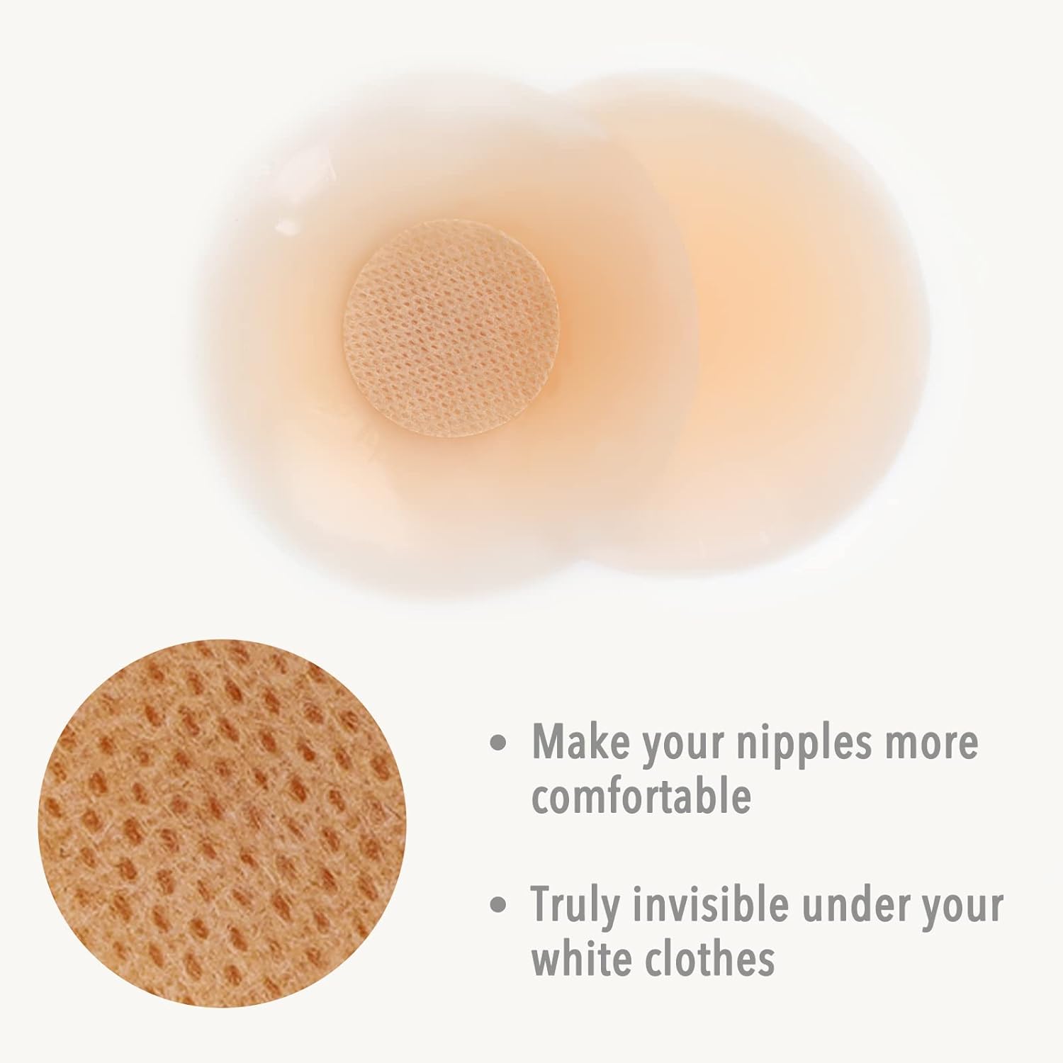 Nipple Covers 3 Pairs, Nipple Pasties for Women Reusable, Ultra Thin Pasties Adhesive Silicone Breast Petals with Travel Box - Image 4