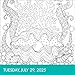 Calm Coloring Page-A-Day® Calendar 2025: A Year of Zendoodle® Patterns