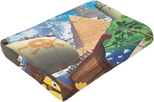 Miniatura 6 de Pobecan The Anime Backyardigans - Manta de franela ultrasuave y ligera para sofá, cama, uso en todas las estaciones, 40 x 30 pulgadas