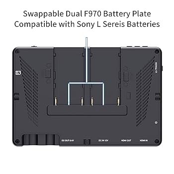 ANDYCINE C7 monitor do aparatu 7 cali, ultra jasny, 2200 nit