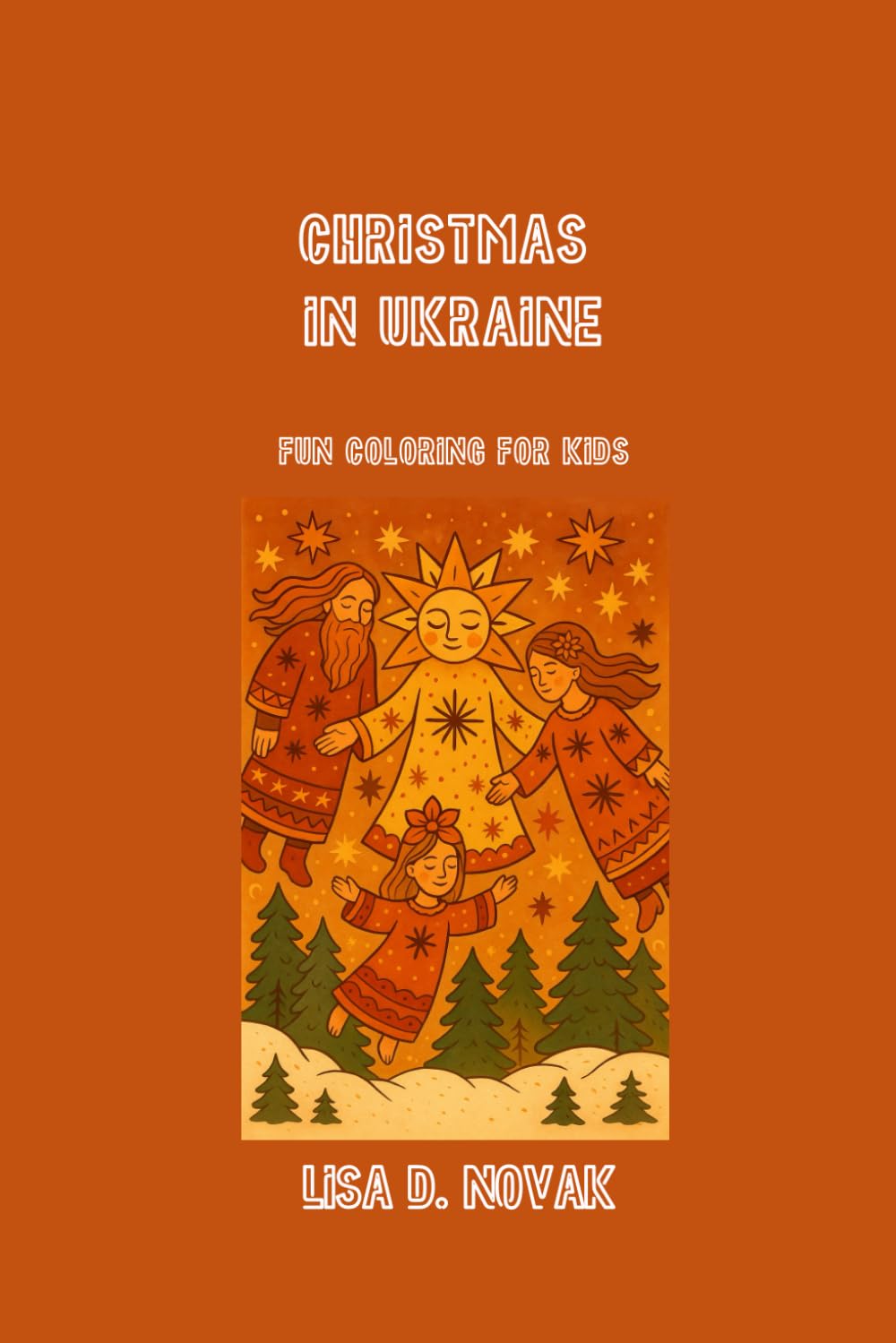 CHRISTMAS IN UKRAINE: Christmas Coloring Edition