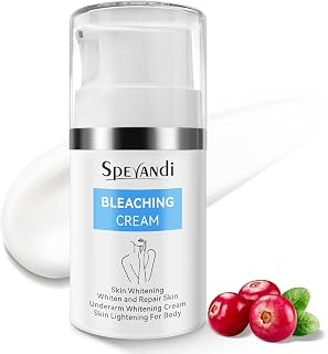 Moisturizing Dark Spot Remover for Body, Skin Bleaching Cream with Vitamin C for Intimate Areas, Hydrating Skin Lightening Cream Corrector for Underarms, Knees, Elbows, Thighs & Bikini Line, 1.7 fl oz