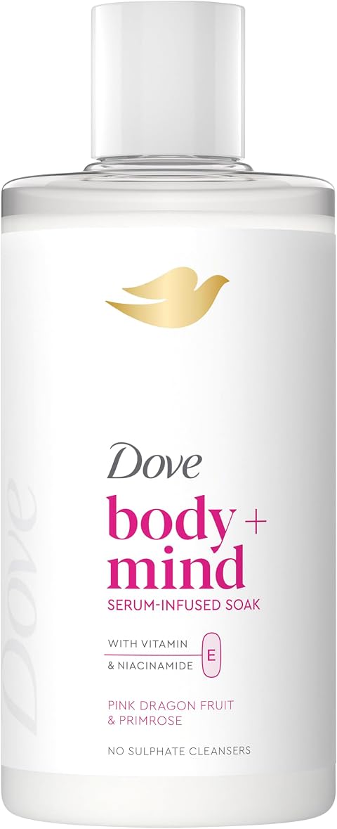 Dove body + mind Dragon Fruit Serum-Infused Bath Soak 400 ml