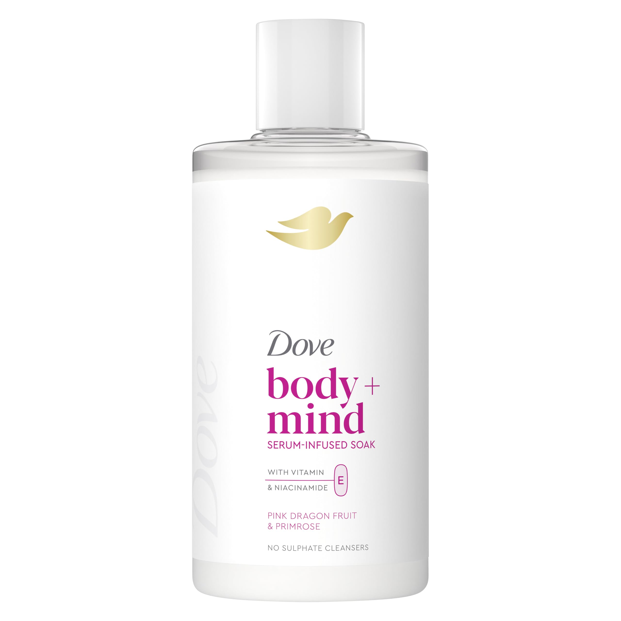 Dove body + mind Dragon Fruit Serum-Infused Bath Soak 400 ml