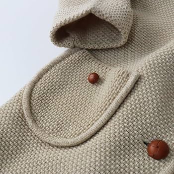 Manna 日本製　綿100% ベージュ　マンナ　ニットコート　丸襟　レディース Amazon.co.jp: マンナ Manna ウール 鹿の子 丸襟ニットコート