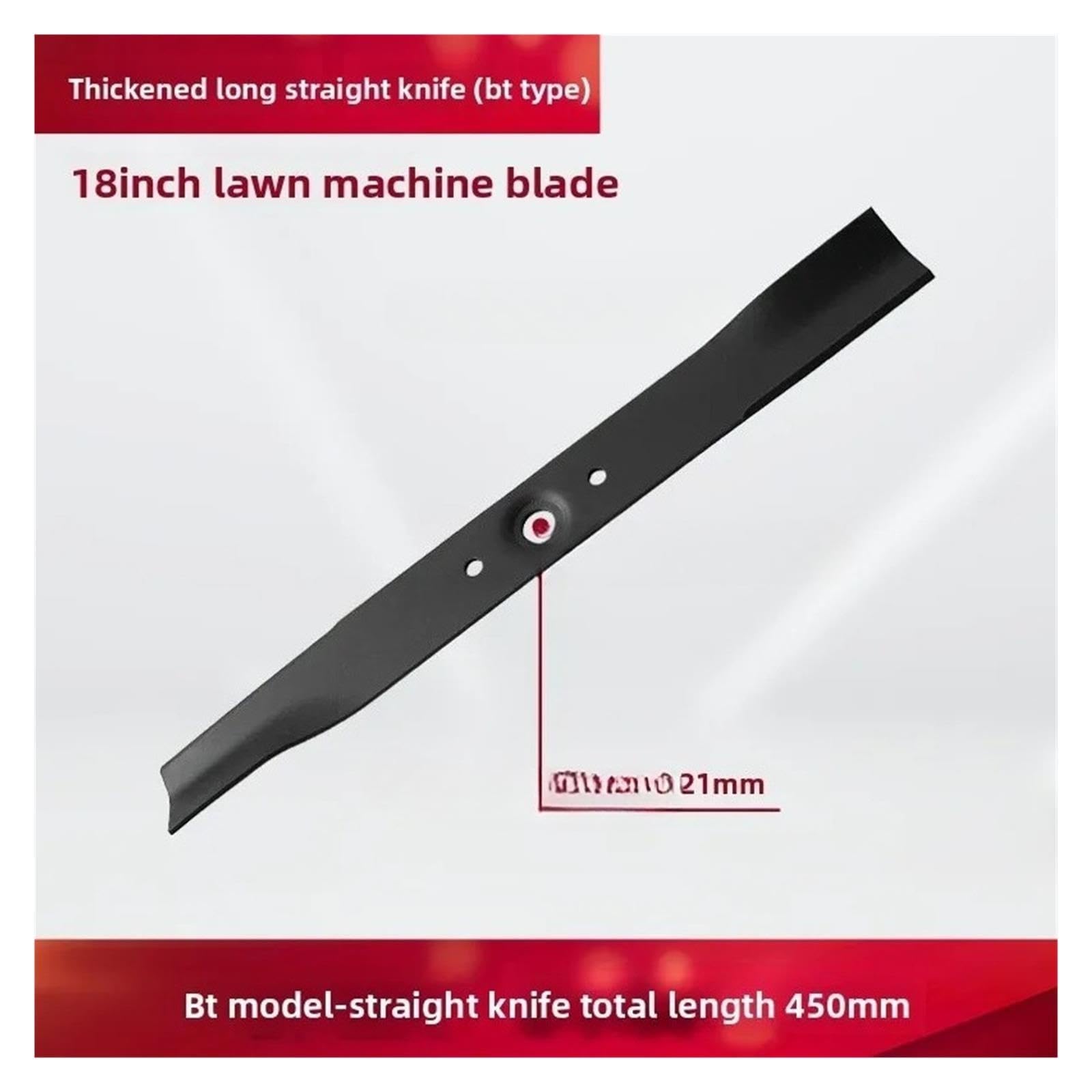 Apply To Machine Blade Lawn Mower Straight Knife GXV160 Accessories HRJ216 / 196 Thickened Manganese Steel Throwing Mower Blade Lawn(1 pcs)