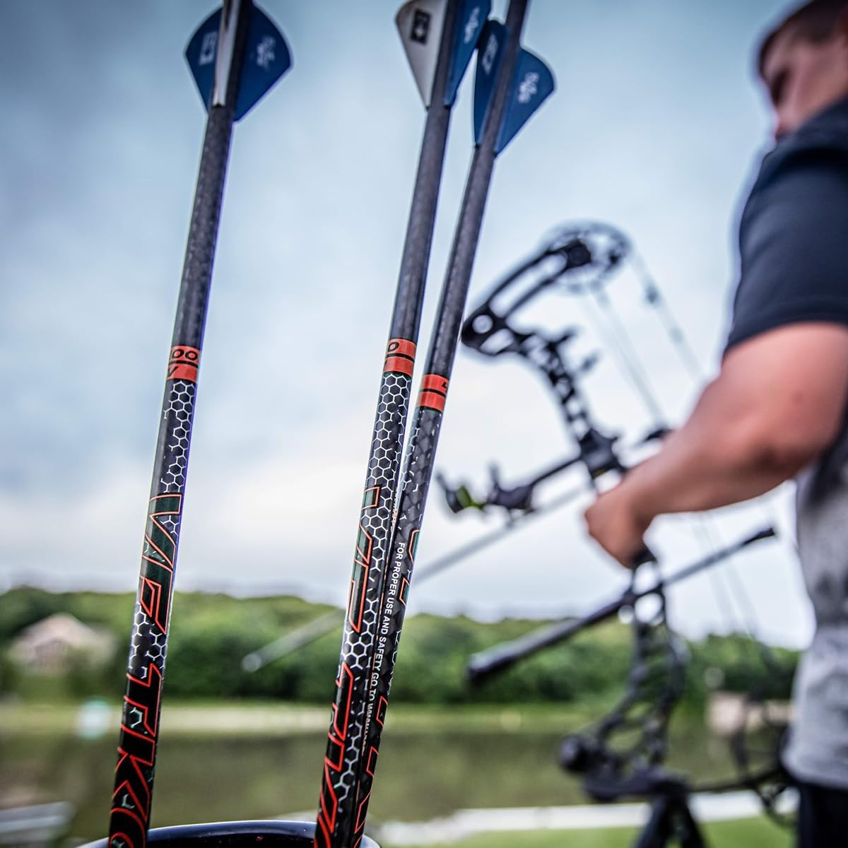 Victory Archery VF TKO 0.245" 200/250/300/350/400 Spine Standard Diameter Carbon Hunting Arrow Shafts 12 Pack