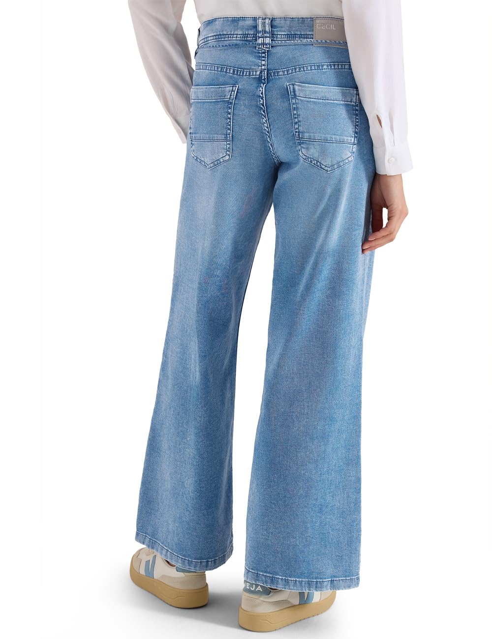 Cecil - 3818050, Pantaloni Flared Wide Leg Donna