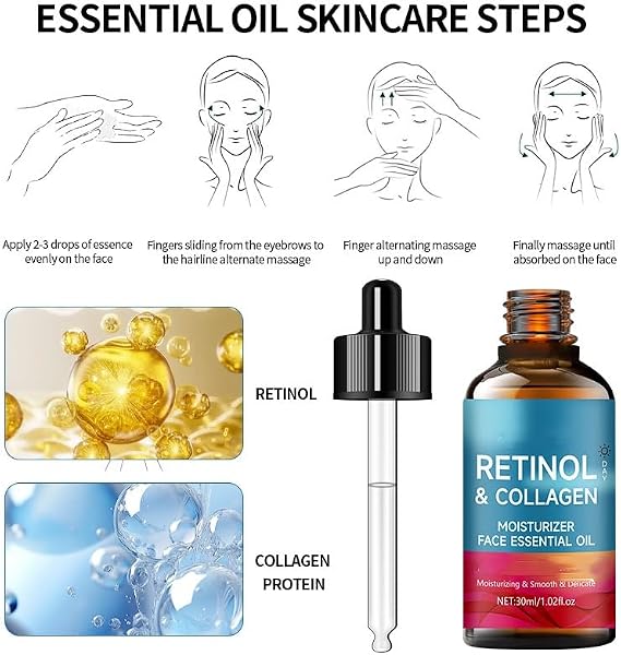 Collagen Serum - Moisture Face Serum, Anti-Aging Collagen Serum for Face Improves Elasticity, Evens Skin Tone, Lifts, Firms & Smooths, Serums For Skin Care for Bouncy, Radiant, Hydrated Skin