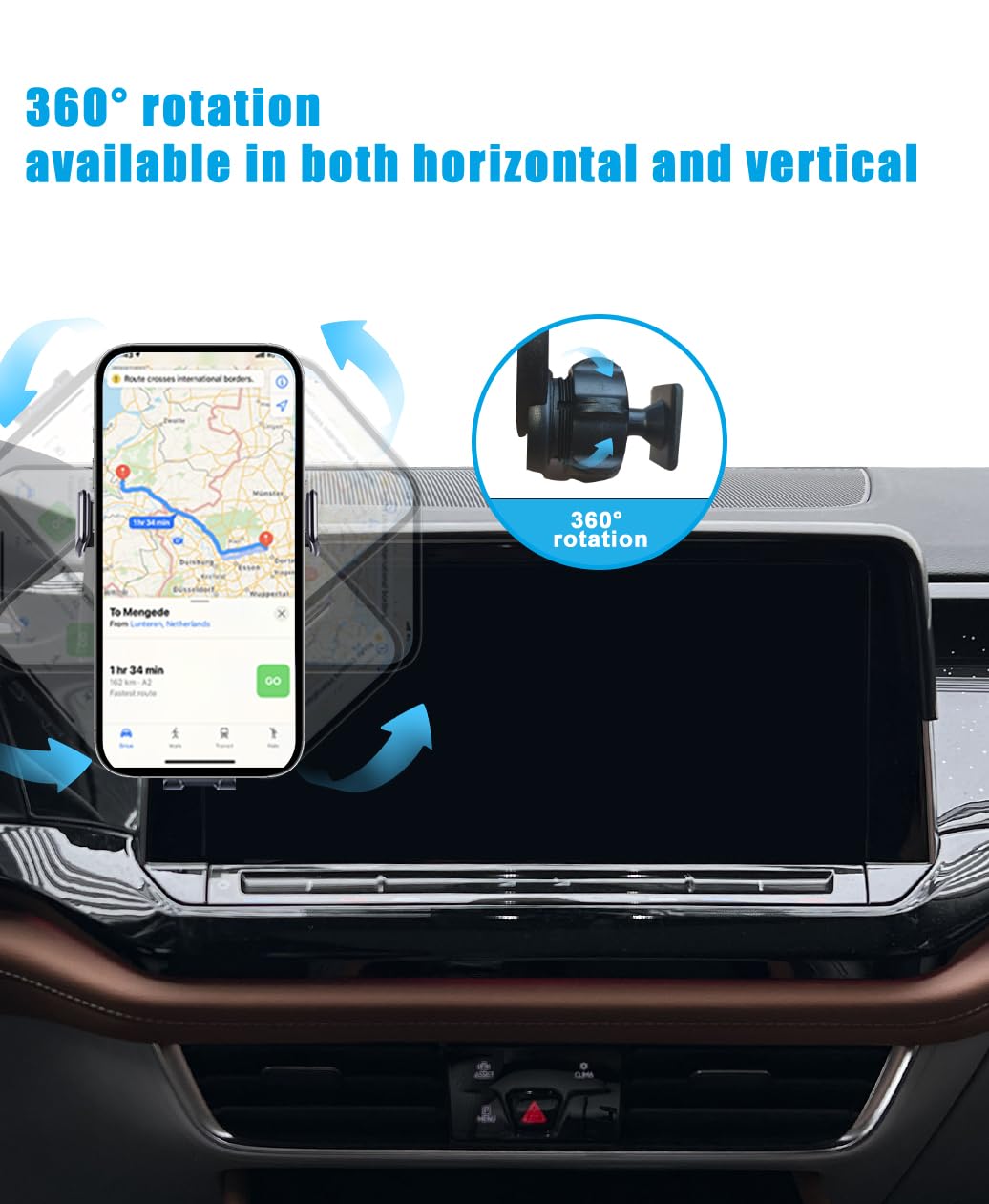 Soporte para teléfono de coche, soporte de teléfono para Teramont