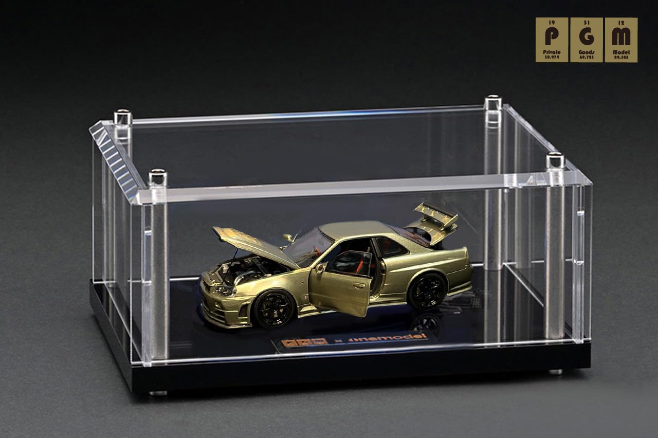 Amazon | onemodel 企画 × PGM 1/43 Nismo R34 GT-R Z-tune Jade Green 