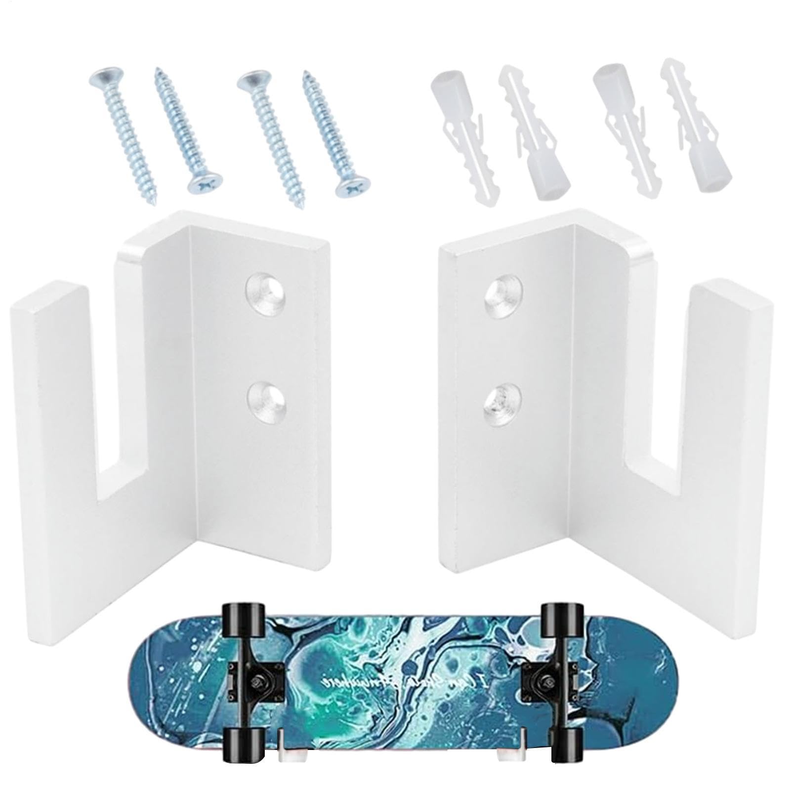 Support mural snowboard en acrylique pour garage et magasin