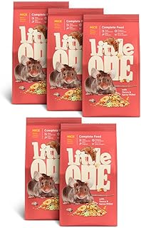 Little One Alleinfutter für Mäuse | 5er Pack | 5 x 400 g | Alleinfuttermittel für Mäuse | Vollwertige Ernährung | Mit Vitaminen und Mineralstoffen | Ausgewogene Zusammensetzung product image