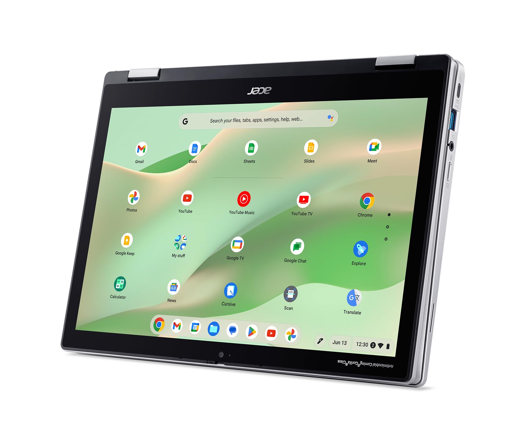 acer Chromebook Spin 312 CP312-1HN-34Z7 - Computer portatile convertibile Intel Core i3-N305 da 12,2" WUXGA IPS Corning Gorilla Glass Touch Display | 8GB LPDDR5 | 128GB eMMC | Wi-Fi 6E | Webcam Full